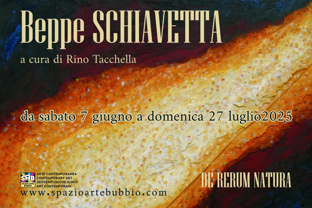 Beppe SCHIAVETTA > De rerum&nbsp;natura